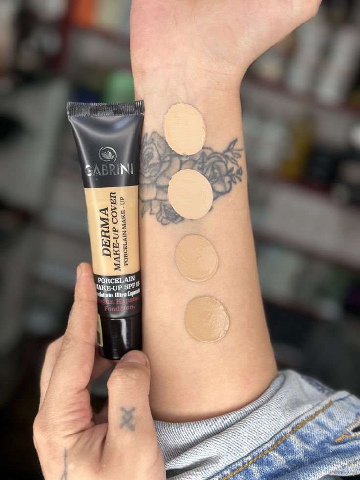 فوندوتا غابريني الأصلي 100% – لبشرة صافية وتغطية تدوم طويلاً Gabrini Derma Make-up Cover Foundation (Original)